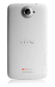 HTC One X wit achter