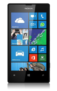 Nokia Lumia 520 voorkant