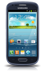Samsung Galaxy SIII Mini voorkant
